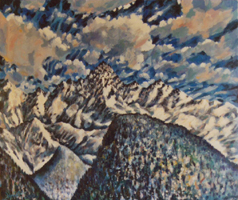 snowy massif